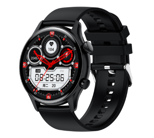 Reloj Deportivo Inteligente con Pantalla NFC y Monitor de Frecuencia Cardíaca Sumergible - Image 2