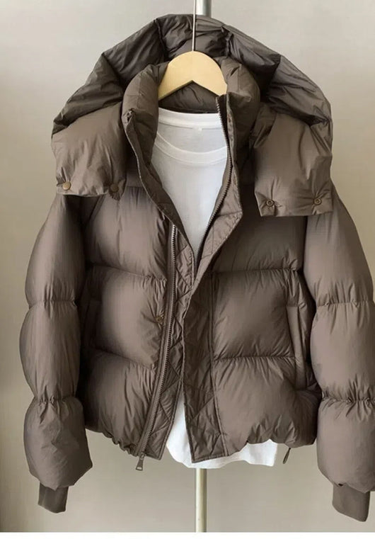 Chaqueta Acolchada de Algodón Grueso y Corte Holgado - Image 31