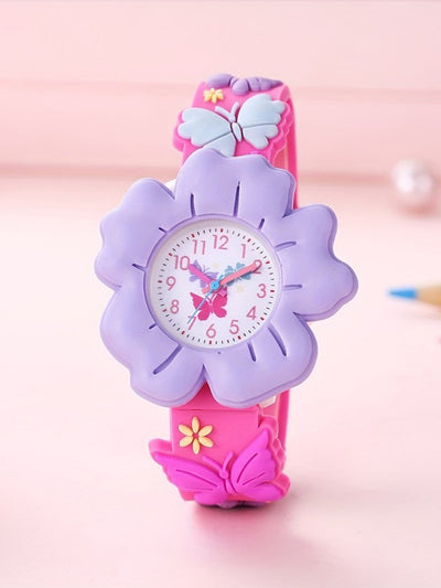 Reloj Infantil Flores Coloridas - Diseño Cute para Niñas Estudiantes - Image 14