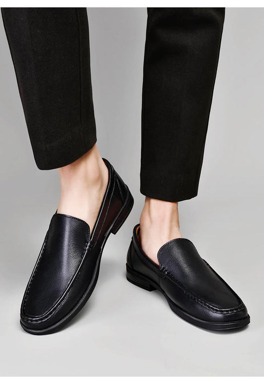 Mocasines de Cuero Auténtico Cómodos Transpirables para Negocios - Image 14