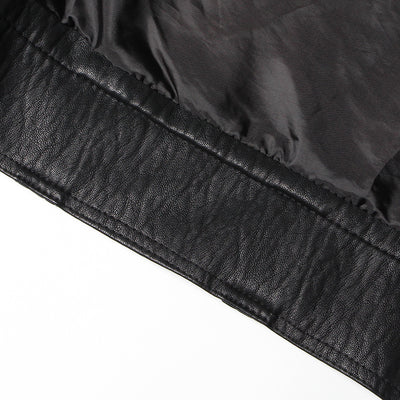 Chaqueta de Cuero PU Estilo Motociclista para Mujer - Image 2