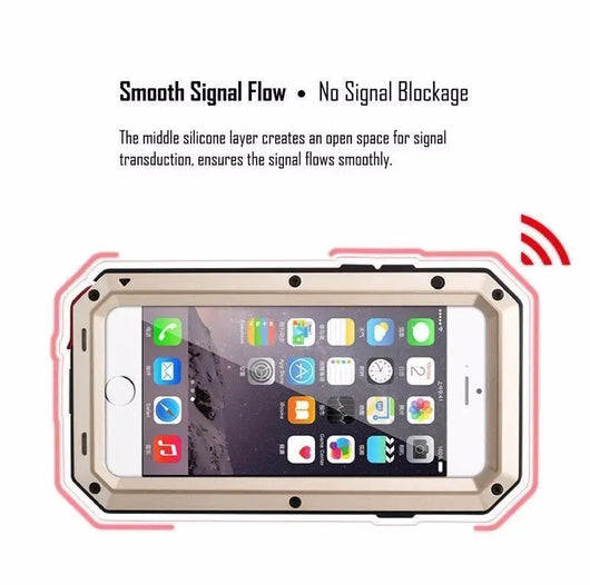 Funda Protectora de Aluminio para iPhone - Resistente a Caídas - Image 14