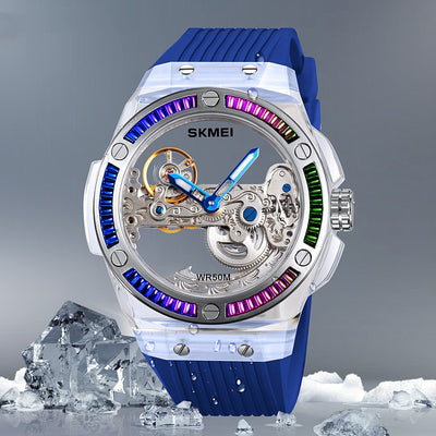 Reloj Automático Mecánico Hueco para Hombre de Lujo - Image 4