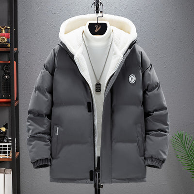 Abrigo Acolchado Bereber con Capucha - Chaqueta de Dos Piezas para Hombre - Image 4