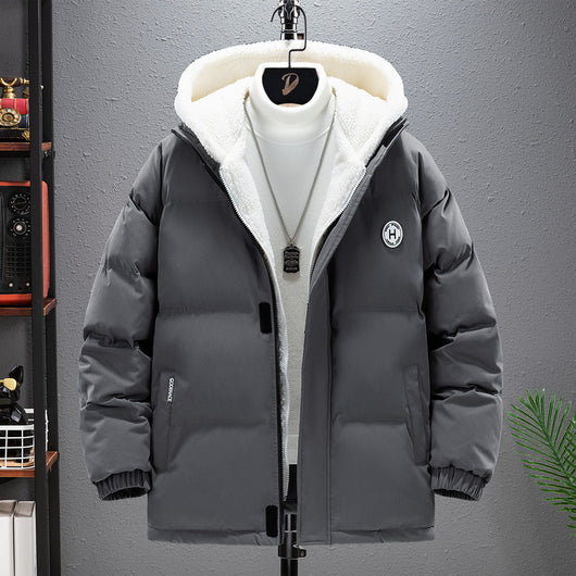 Abrigo Acolchado Bereber con Capucha - Chaqueta de Dos Piezas para Hombre - Image 4