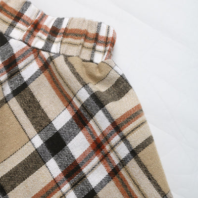 Conjunto Dos Piezas: Falda Cuadros con Camisa Polo Casual - Image 14
