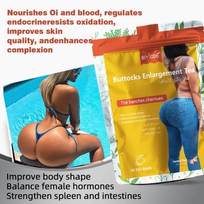 Té de Hierbas Naturales para Realce de Glúteos - Fórmula con Fenogreco y Maca - Image 9