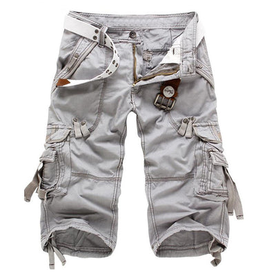 Pantalones Cargo Holgados con Múltiples Bolsillos para Hombre - Image 14