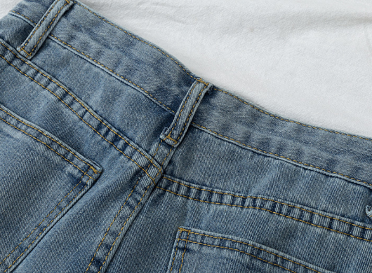 Jeans Rectos de Cintura Alta con Efecto Adelgazante para Mujer - Image 15