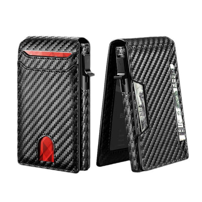 Billetera Tipo Clip Multifuncional para Hombre - Organizador de Tarjetas - Image 5