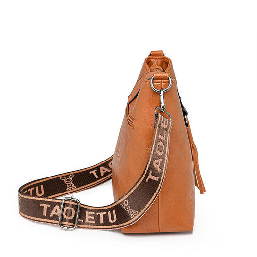 Bolso Retro de Cuero para Mujer - Bandolera Estilo Vintage - Image 3