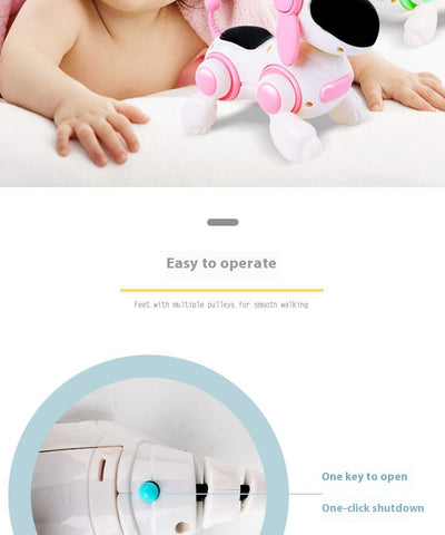 Perrito Robot Musical Interactivo con Función de Gateo para Bebés - Image 12
