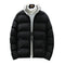 Chaqueta Acolchada de Algodón para Hombre con Cuello de Piel - Estilo Casual Deportivo