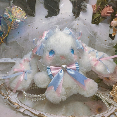 Bolsa Mensajera Peluche Conejo Lop Ears - Diseño Artesanal Adorable - Image 33