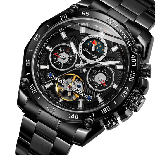 Reloj Tourbillon con Calendario y Indicador de Semana - Image 6