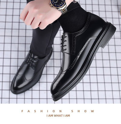 Zapatos de Cuero Oxford Estilo Británico para Hombre - Elegancia Profesional - Image 27