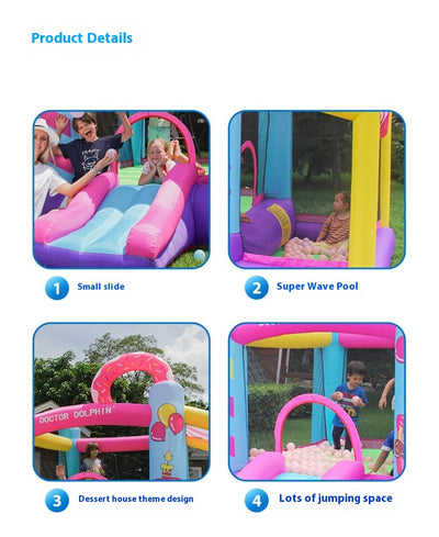 Castillo Inflable para Niños - Diversión Garantizada en Casa - Image 10