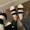 Pantuflas Cálidas de Lana con Suela Gruesa y Comfort Premium