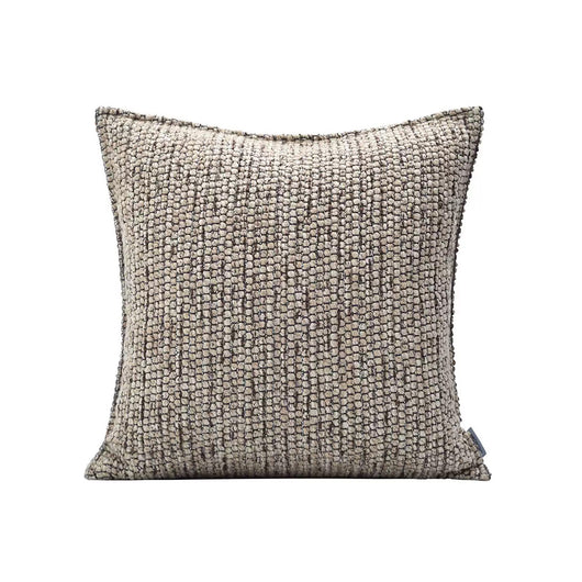 Funda de Cojín Marrón Khaki Lujo - Mezcla Lino Algodón para Sofá y Hogar - Image 5