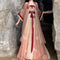 Traje Hanfu Tang Dynasty Hezi con Bordados Tradicionales Chinos