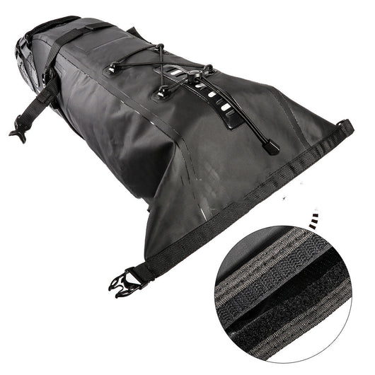 Bolsa Trasera Impermeable para Bicicleta 10L - Portaequipajes Resistente - Image 4