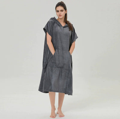 Poncho Toalla Multifuncional Absorbente de Secado Rápido - Image 10