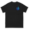 Playera Negra Estilo Skate con Diseño Tinta