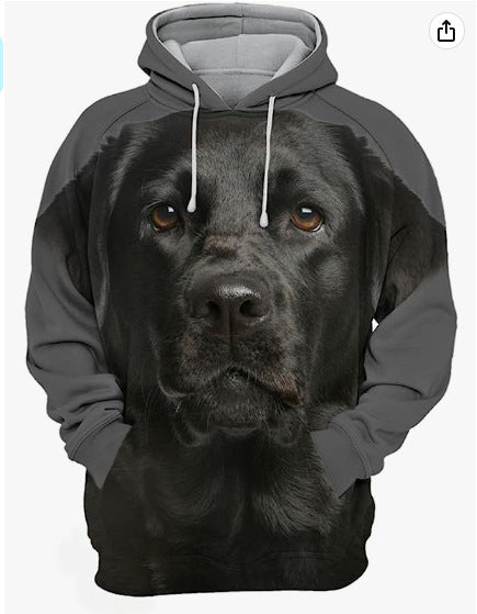 Sudadera Estampada Holgada para Hombre - Image 14