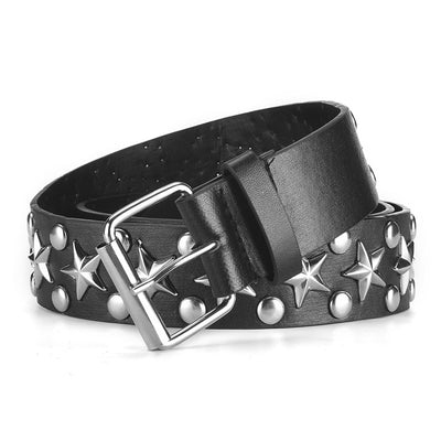 Cinturón Ancho con Ojetes Estrella - Diseño de Moda - Image 4