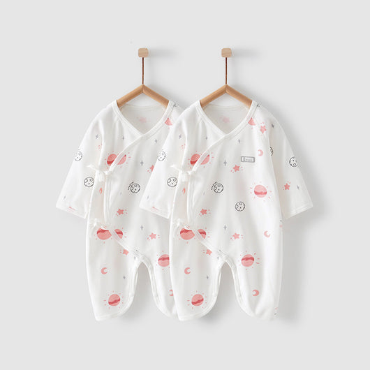 Pijama Enterizo Bebé Algodón Cuatro Estaciones - Romper Recién Nacido Otoño - Image 7