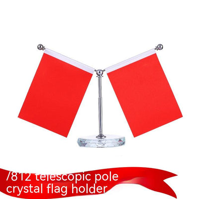 Bandera Roja Telescópica para Auto y Escritorio - Image 6
