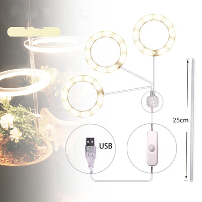 Lámpara LED de Espectro Completo para Plantas de Interior con USB - Image 16