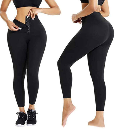 Leggings Yoga Doble Abotonado para Mujer - Diseño Minimalista - Image 13