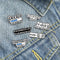 Broche de Números y Letras - Pin de Orgullo Matemático e Inglés