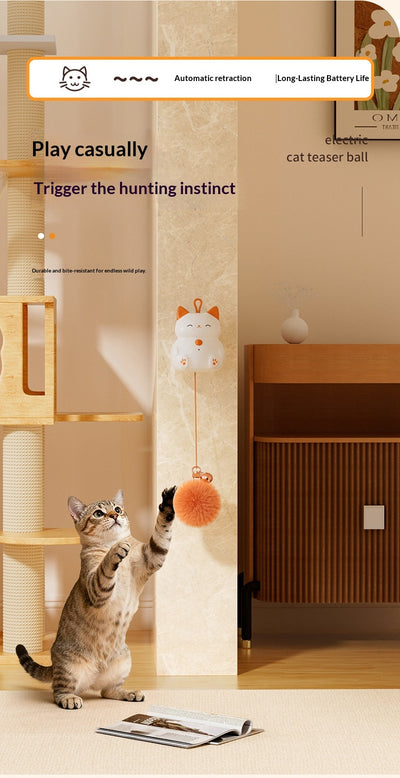 Juguete Interactivo Automático para Gatos - Bola Inteligente de Entretenimiento - Image 18