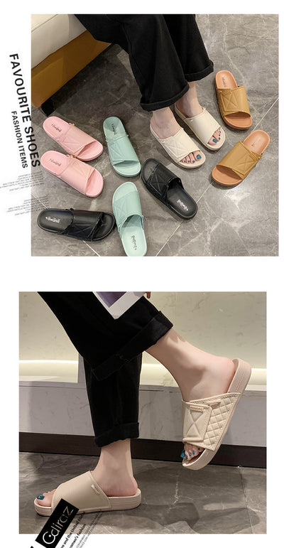 Sandalias Casuales de PVC Color Sólido - Comodidad y Estilo - Image 11