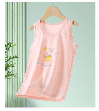 Pijama Infantil de Algodón sin Mangas para Verano - Image 17