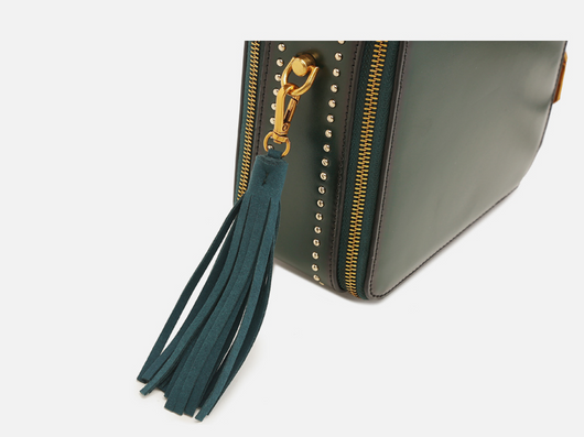 Bolso de Cuero con Diseño Asimétrico para Mujer - Image 12