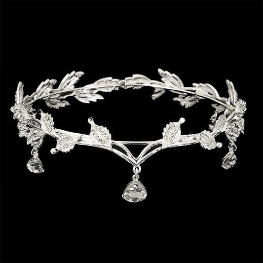 Corona de Diamantes para Frente - Accesorio Brillante para Celebraciones