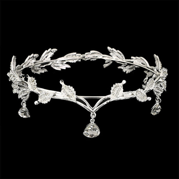 Corona de Diamantes para Frente - Accesorio Brillante para Celebraciones