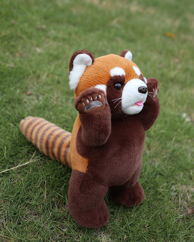 Peluche Panda Rojo Sorprendido Station Style - Image 11