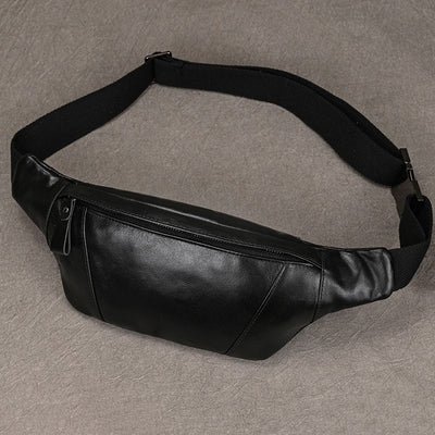 Bolsa Mensajero de Cuero para Hombre - Diseño Minimalista y Funcional - Image 5