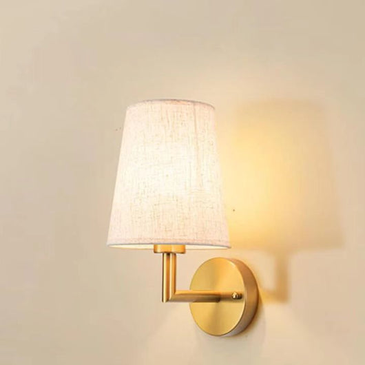 Lámpara de Mesita Minimalista Cobre Moderno para Dormitorio - Image 6