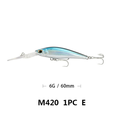 Señuelo Minnow Lua Bait 9cm - Pala Bucal Profunda para Pesca de Agua Dulce y Salada - Image 6