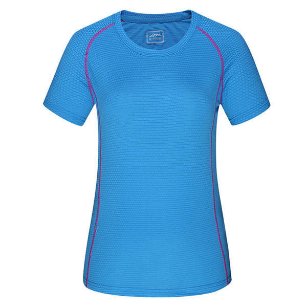 Playera Deportiva Cuello V para Trail Running
