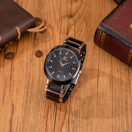Conjunto de Pulsera con Reloj de Acero Inoxidable y Cuarzo - Image 2