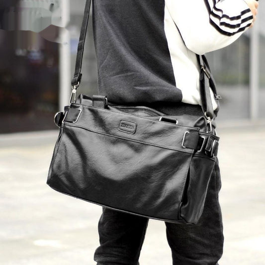 Bolso de Cuero para Hombre - Maletín Casual de Gran Capacidad para Viajes - Image 2