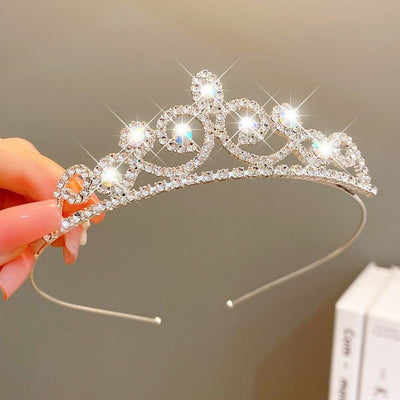 Corona Tiara para Niñas con Clip de Pelo - Accesorio de Princesa - Image 30