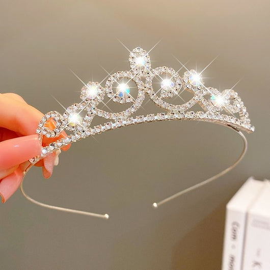 Corona Tiara para Niñas con Clip de Pelo - Accesorio de Princesa - Image 30
