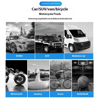 Compresor de Aire Portátil 12V para Auto - Inflador Eléctrico - Image 5